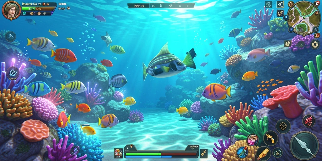 Tampilan antarmuka game yang menarik dan user-friendly.