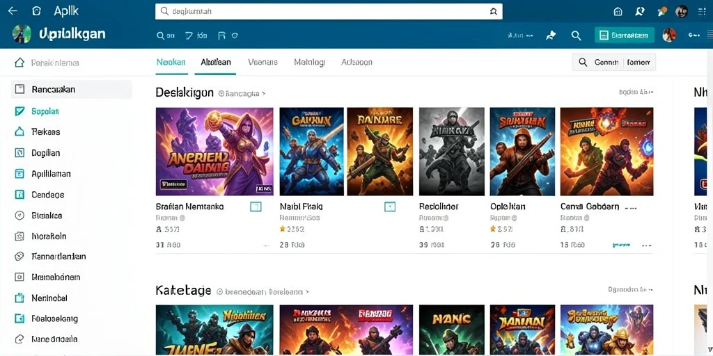 Tampilan antarmuka yang menarik dan intuitif.