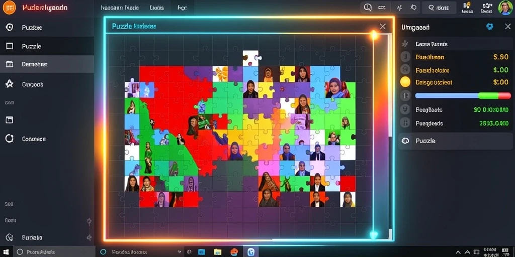 Tangkapan layar petualangan seru dalam game.